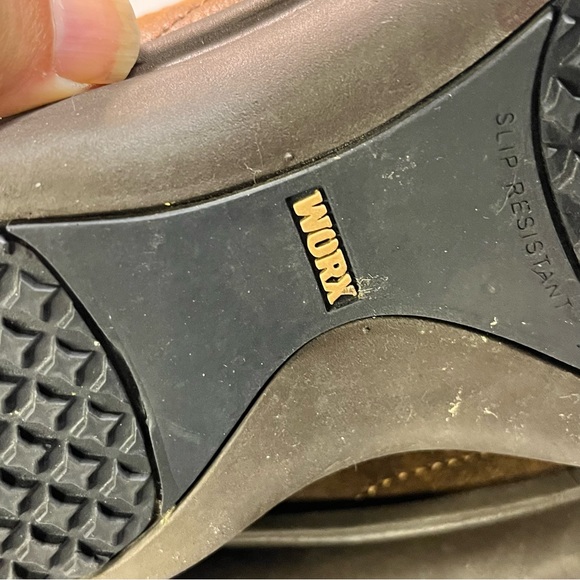 NIB! Women's Work Shoes RED WING # 5115 Sz 8.5w Brown STEEL TOE, EH, SLIP RESIST - Picture 5 of 8